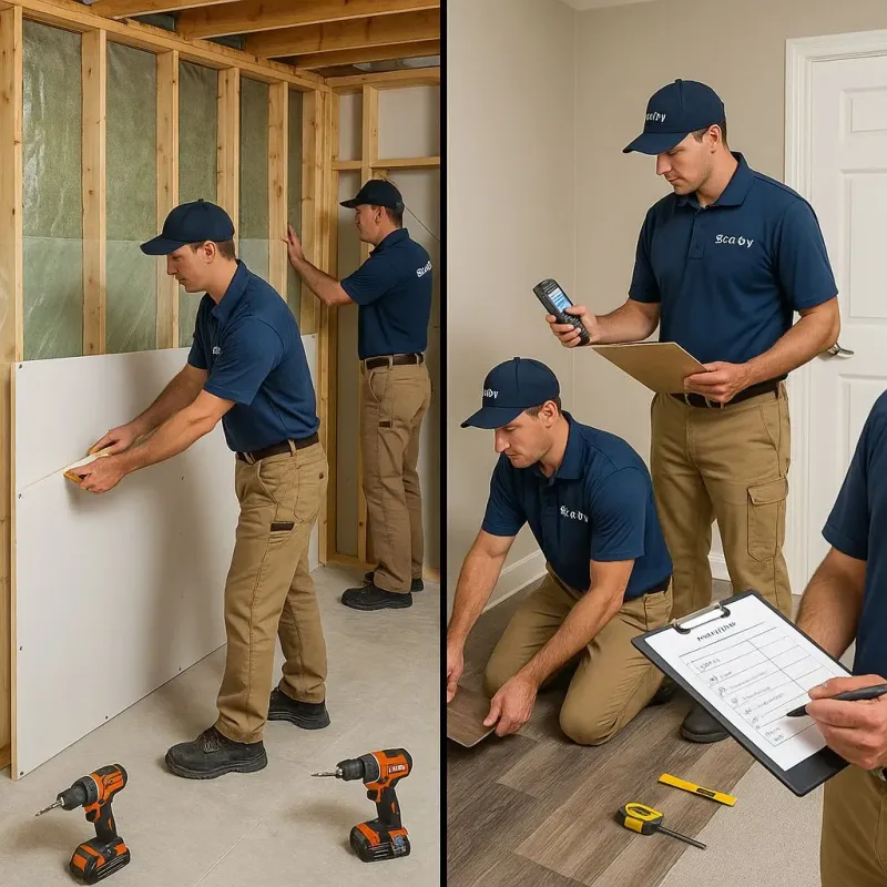 Repairs and Reconstruction process in Fort Belvoir, VA